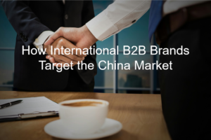 Read more about the article How International B2B Brands Target the China Market